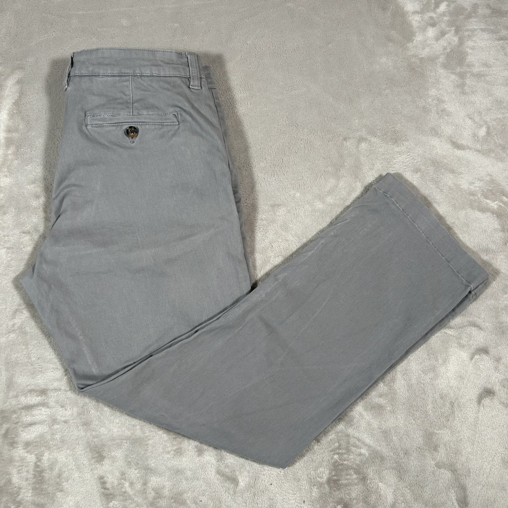 Elliot Mulryan Fine Clothing Pants Mens 32x30 Gray Performance Stretch Straight